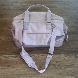 BEIS Soft Pink Weekender Bag